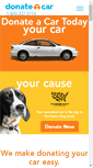 Mobile Screenshot of donateacar.com